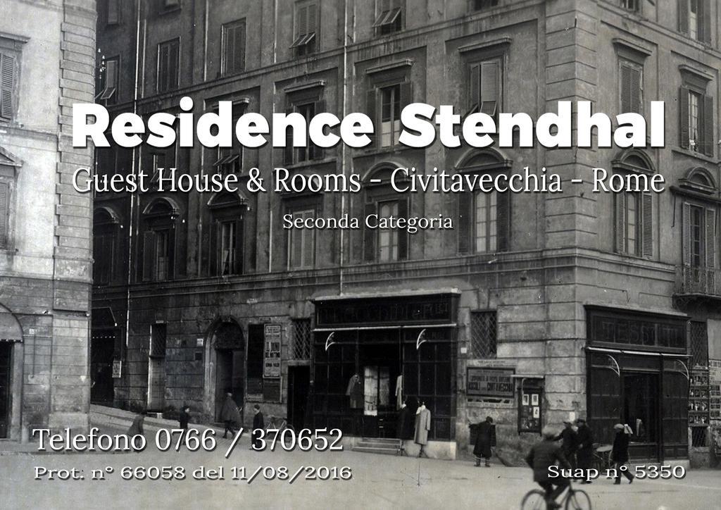 Residence Stendhal Guest House Civitavecchia Exterior photo